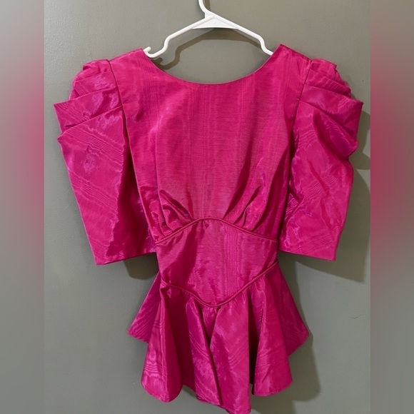 Vintage Watters and Watters two piece women's set hot pink size 6 - Picture 5 of 10